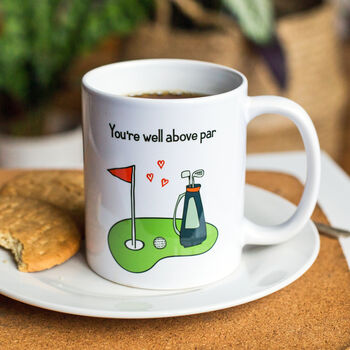 Funny Valentine's Golf Mug, 3 of 3