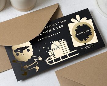 Christmas Gift Voucher With Scratch Reveal, 4 of 9