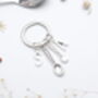 Big Spoon Little Spoon Keyring, thumbnail 5 of 10