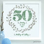 Personalised 70th, 80th, 90th Birthday Framed Print, thumbnail 11 of 12