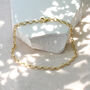 9ct Yellow Gold Oval Belcher Bracelet, thumbnail 1 of 5