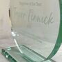 Personalised Round Glass Award Trophy, thumbnail 4 of 4