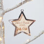 Personalised Couples Christmas Tree Decoration, thumbnail 1 of 4