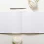 Personalised Wedding Guest Book Linen, thumbnail 8 of 8
