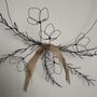 Handmade Wire Hanging Botanical Wreath, thumbnail 7 of 11