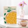 Thanks For All You Tart Me | Pun Mother's Day Card, thumbnail 1 of 3