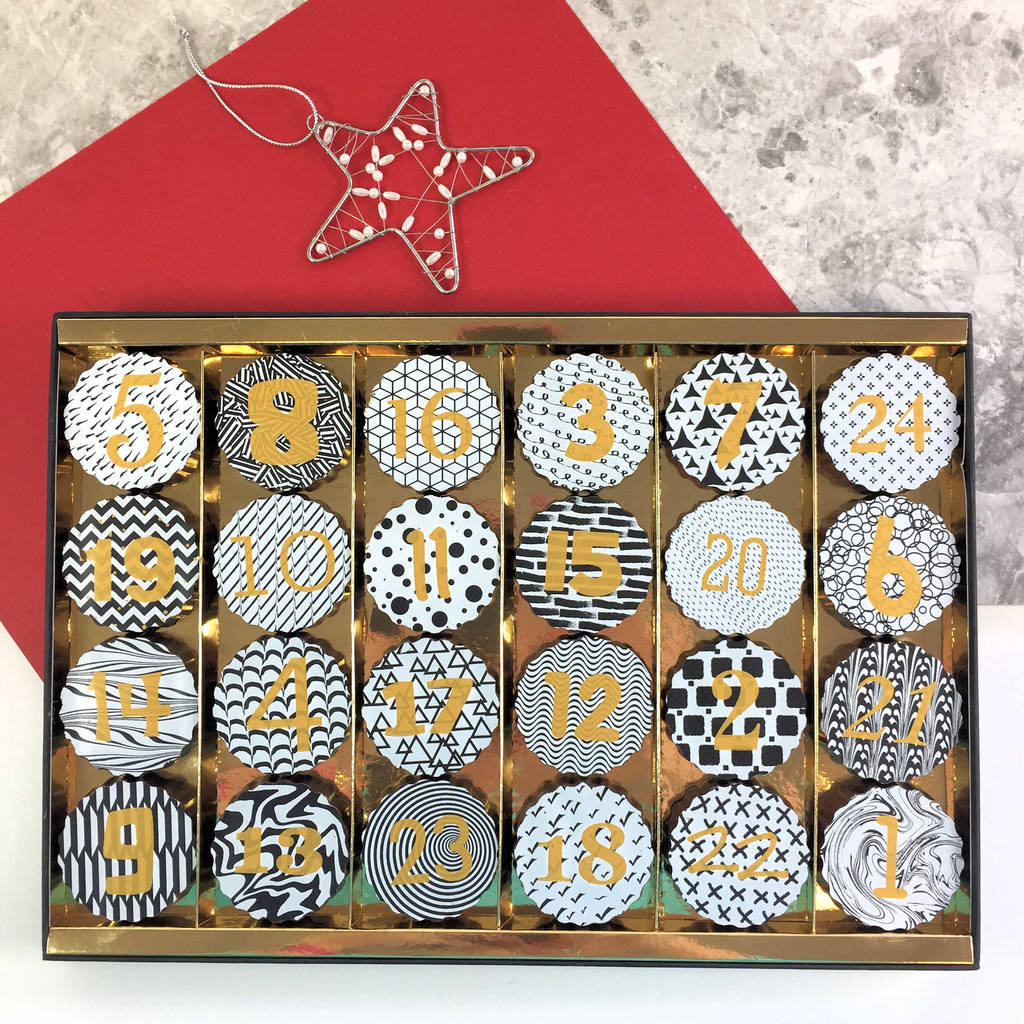 Dark Chocolate Christmas Advent Calendar By Cocoapod Chocolates 