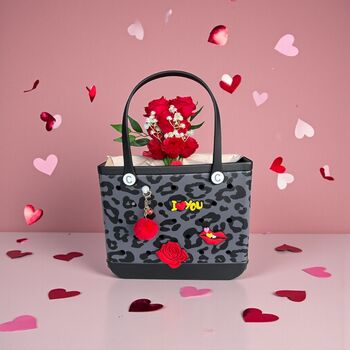 Valentine’s Day Gift Bundle, ‘Love’ Charms, Fluffy Heart Keyring, 2 of 12