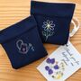 Embroidered Teacher Thank You Socks Gift, thumbnail 1 of 2