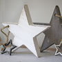 Wooden Star Christmas Decorations, thumbnail 1 of 6