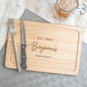 Personalised Funny Slate Cheese Board For Him, 4 of 6