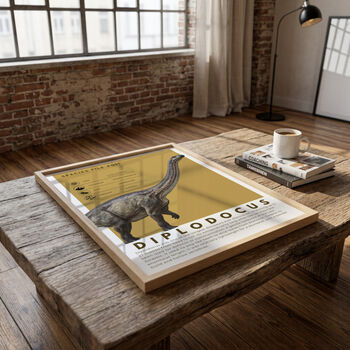 Diplodocus | Dinosaur Art Print, 7 of 8