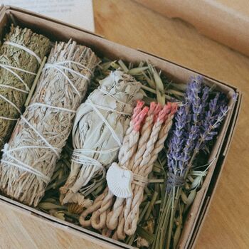 Positive Vibes Smudge Sage And Incense Ritual Kit, 2 of 2