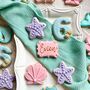 Mermaid Under The Sea Iced Biscuits/Set Of 12, thumbnail 1 of 4