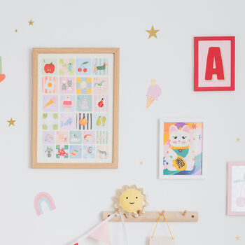 Personalised Initial Decoration Framed Wall Art, 2 of 4