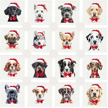 Personalised Christmas Dog Treat Jar, 3 of 4