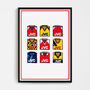 Football Shirt Poster, thumbnail 4 of 12