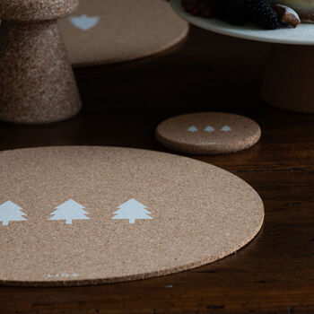 Cork Max Placemats Set Of Two | Three Trees, 2 of 4