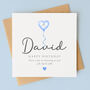 Personalised Balloon Birthday Card – Any Age, thumbnail 1 of 9