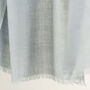 Grey Ultra Fine Pure Wool Scarf, thumbnail 4 of 7