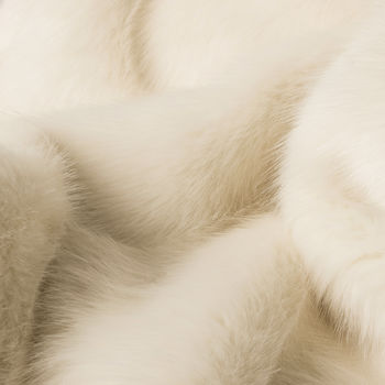 Polar Bear Faux Fur Pet Blanket, 3 of 4