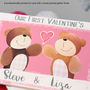 Personalised Bear First Anniversary Card, thumbnail 8 of 10