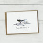 Personalised Swimming With Dolphins Card, thumbnail 1 of 4