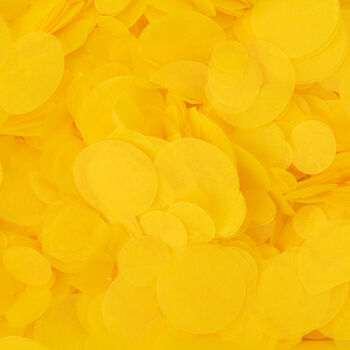 Yellow Wedding Confetti | Biodegradable Paper Confetti, 2 of 6