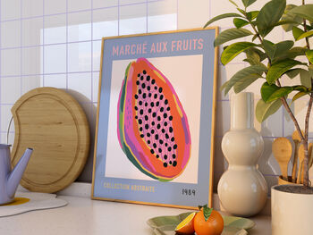 Marche Aux Fruits Kitchen Print, 4 of 4