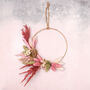 Pink And Pastels Flower Wreath Making Kit, thumbnail 1 of 4