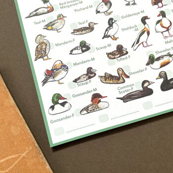 Ducks Spotting Journal Notepad, 8 of 12