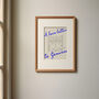 Gemini Zodiac Print | A Love Letter To Gemini | Astrology Wall Art | Star Sign Gift Poster, thumbnail 8 of 8