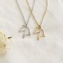 Equestrian Gift, Horse Necklace For A Girl, thumbnail 2 of 12