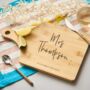 Personalised Teacher Gift Chopping Board, thumbnail 1 of 2