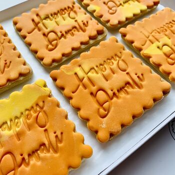 Happy Diwali Biscuit Gift Box, 6 of 6