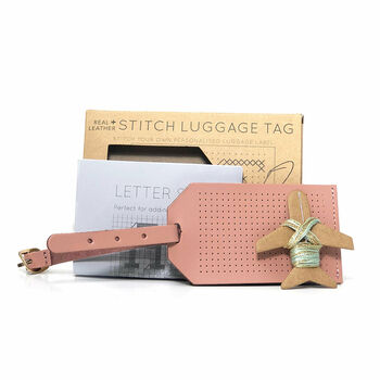 Stitch Your Own Design Luggage Tag, 8 of 12