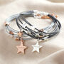 Personalised Multi Strand Star Bracelet, thumbnail 3 of 7