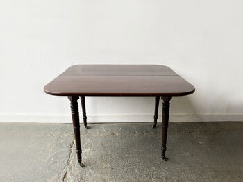 Victorian Drop Leaf Mahogany Extending Dining Table, 2 of 12