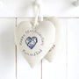 Personalised Pearl 30th Wedding Anniversary Heart Gift, thumbnail 2 of 11