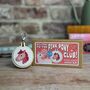 Welcome To The Pink Pony Club! Pony Mini Matchbox Cross Stitch Kit, thumbnail 2 of 7