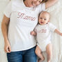 Mama And Mini Matching Mother's Day T Shirt Set, thumbnail 1 of 3