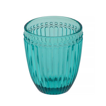 Decorative Glass Tumbler – Aqua, Green, Purple Or Grey, 4 of 5