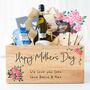 Personalised Wooden Printed Mother’s Day Crate, thumbnail 1 of 2