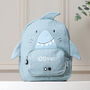 Personalised Trixie Shark Backpack For Nursery, School, Holiday, thumbnail 1 of 11