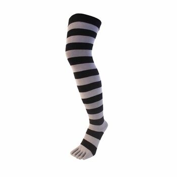 Essential Over Knee Cotton Toe Socks, 2 of 7