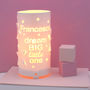 Personalised Dream Big Little One Star Night Light, thumbnail 12 of 12