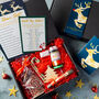 'Reindeer' Christmas Treats And Games Hamper, thumbnail 1 of 4