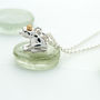 Frog Prince Necklace, Sterling Silver, thumbnail 3 of 7