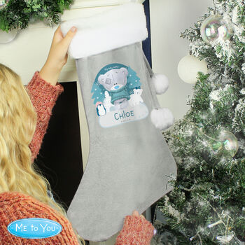 Personalised First Christmas Stocking, 2 of 3