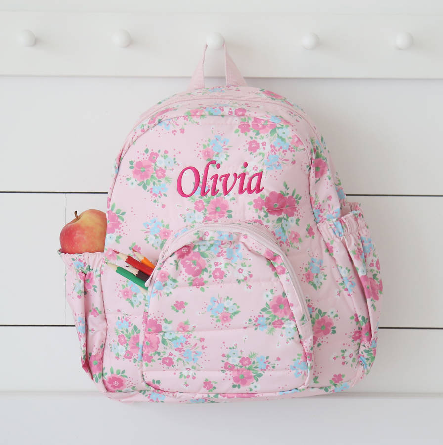 personalised large backpack by my 1st years | notonthehighstreet.com